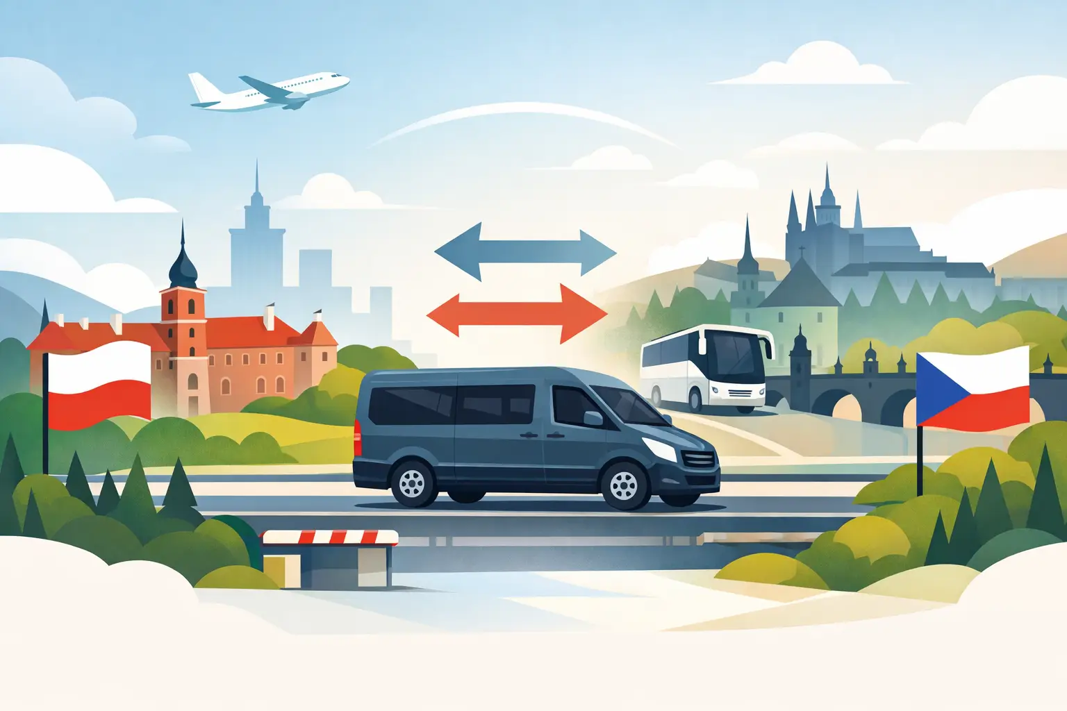 Przewóz osób Polska Czechy - jak wybrać usługę