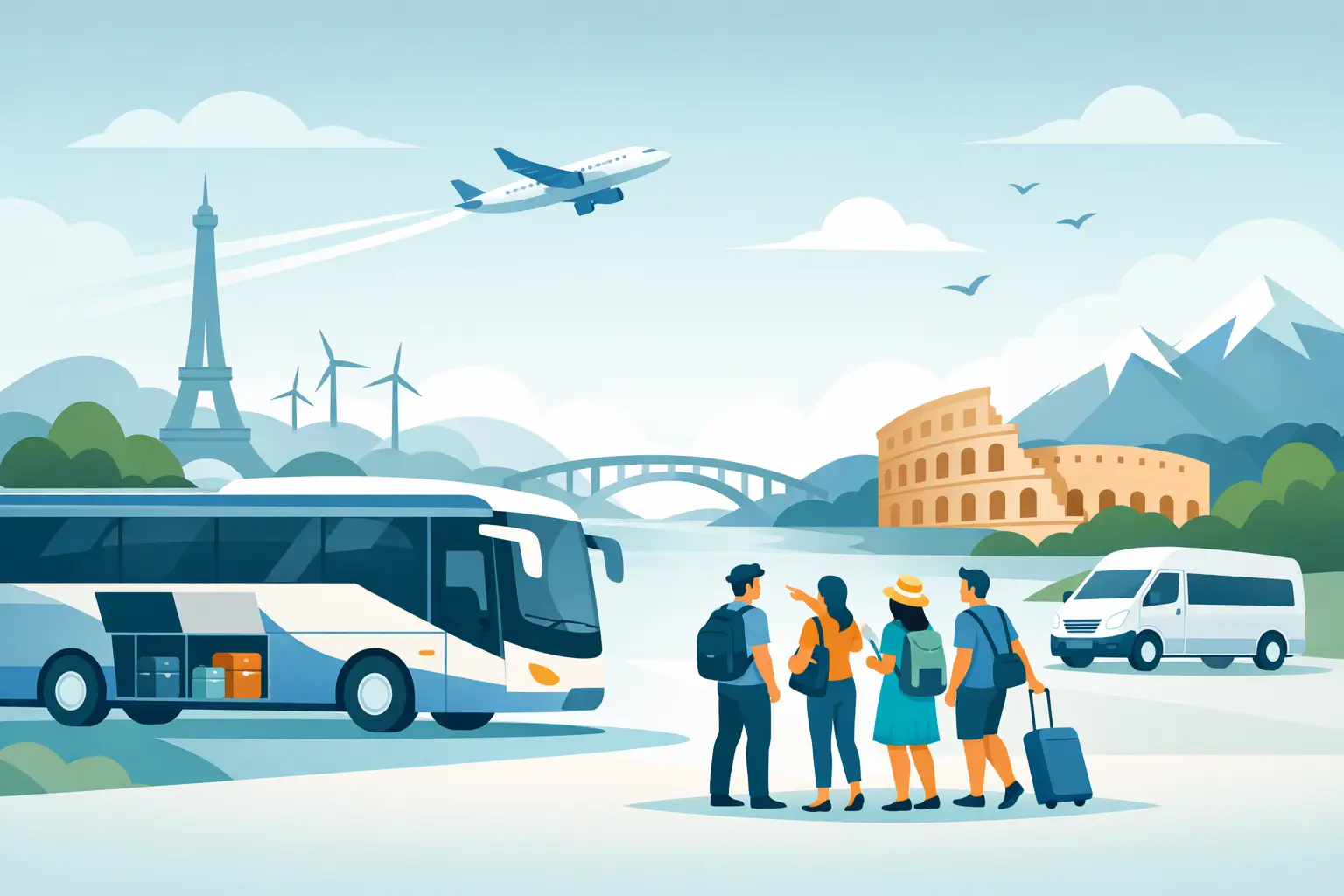 Transport grup zorganizowanych Europa